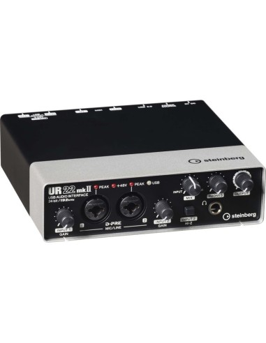 Steinberg UR22mkII - USB 2.0 Audio Interface with Dual Microphone Preamps