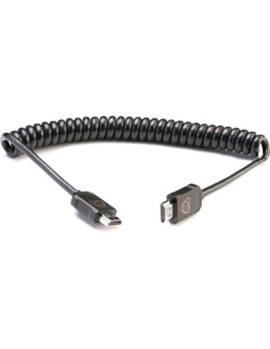 Atomos ATOM4K60C6 AtomFLEX HDMI (Type-A) Male to HDMI (Type-A) Male Coiled Cable(40cm)