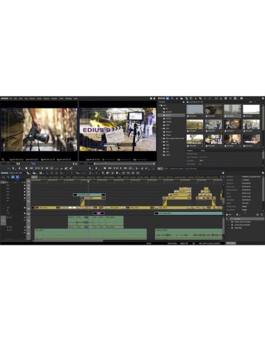 Grass Valley EDIUS Pro 9 (Educational,elettronico) Nonlinear Editing  Software, Software Windows