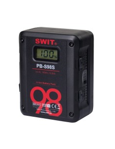 SWIT 98Wh PB-S Square Digital Battery - V-Lock