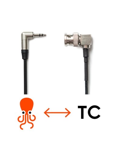 Tentacle Sync C08 Tentacle to 90° Right Angle BNC Adapter-Cable