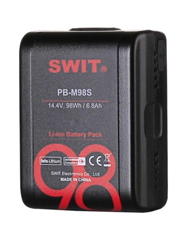 SWIT PB-M98S 14.4V 98Wh Pocket Battery with D-Tap and USB Output (V-Mount)