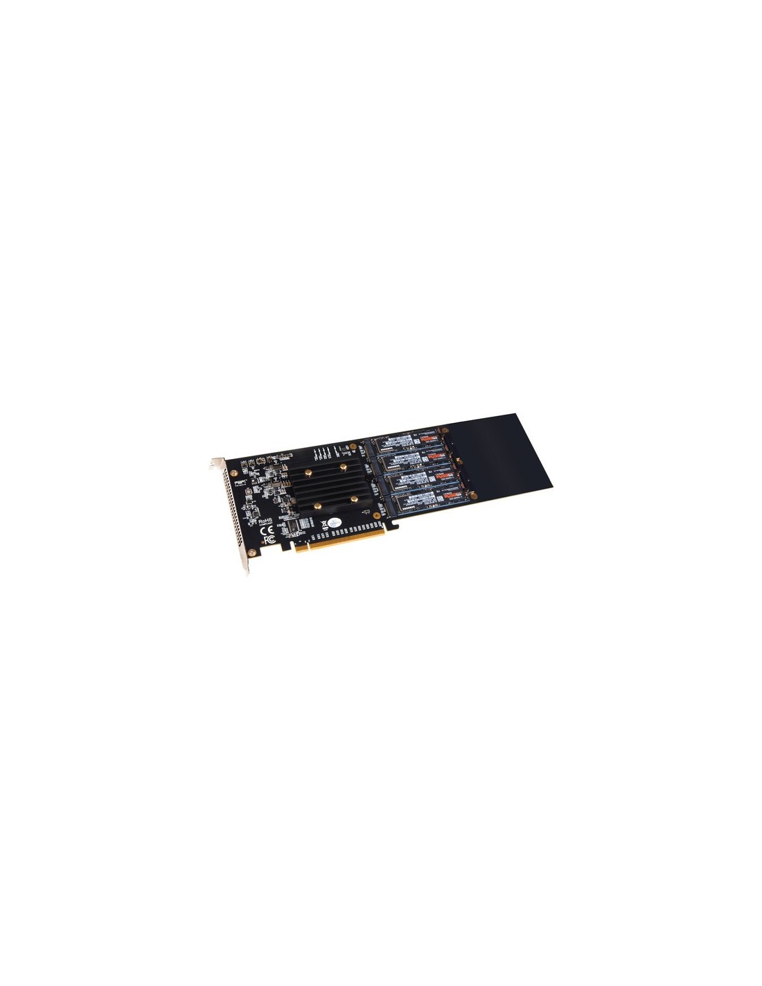 Sonnet Fusion SSD M.2 4x4 PCIe Card [Silent] - SSD Not Included *
