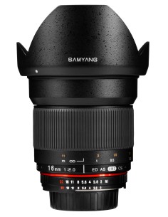 Samyang SY16CM 16MM F2,0 CANON M