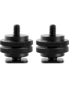 SmallRig 1631 Cold Shoe adapter with 3/8 to 1/4 Thread (2PCS Pack)