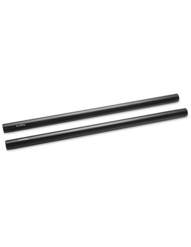 SmallRig 1053 15mm Aluminum Rod (Pair, Black, 12")