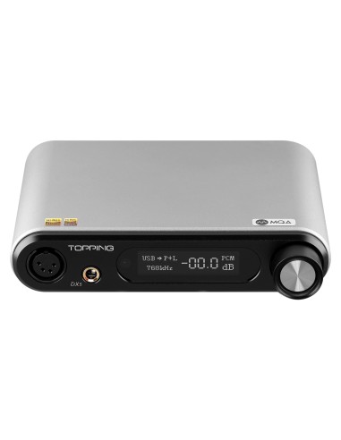 TOPPING DX5 DAC MQA 2xES9068AS Decoder DSD512 PCM 32bit768kHz High-Performance Audio