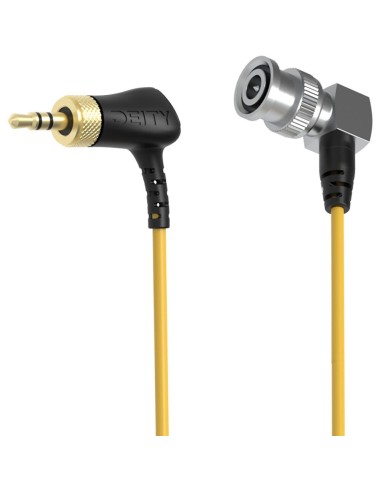 Deity Microphones C15 Right-Angle Locking 3.5mm TRS to Right-Angle BNC Timecode Cable