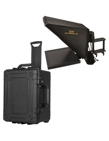 Ikan 17" High-Bright Teleprompter & Hard Case Travel Kit