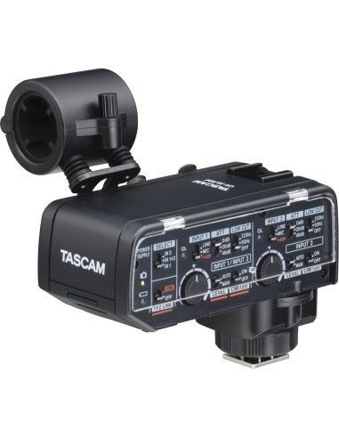 TASCAM CA-XLR2d-F XLR Microphone Adapter Kit for FUJIFILM Cameras