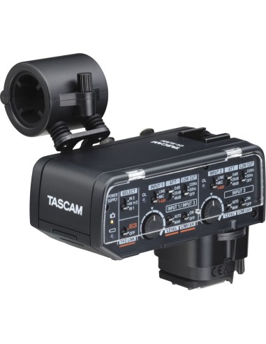 TASCAM CA-XLR2d-C XLR Microphone Adapter Kit for Canon Cameras