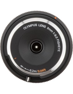 Olympus Body Cap Lens 9mm 1:8.0 fisheye / BCL-0980 black