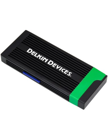 Delkin Devices USB 3.2 CFexpress Type B Card and SD UHS-II Memory Card Reader