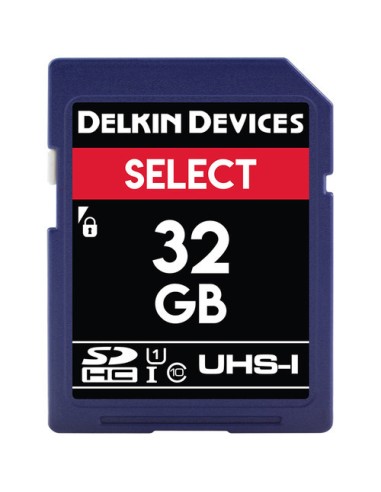 Delkin Devices 32GB SELECT UHS-I SDHC Memory Card