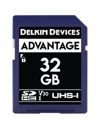 Delkin Devices 32GB Advantage UHS-I SDHC Memory Card