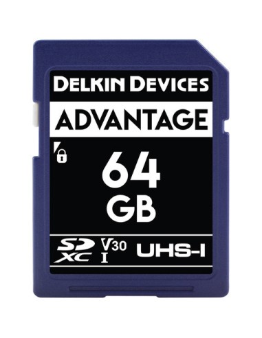 Delkin Devices 64GB Advantage UHS-I SDHC Memory Card