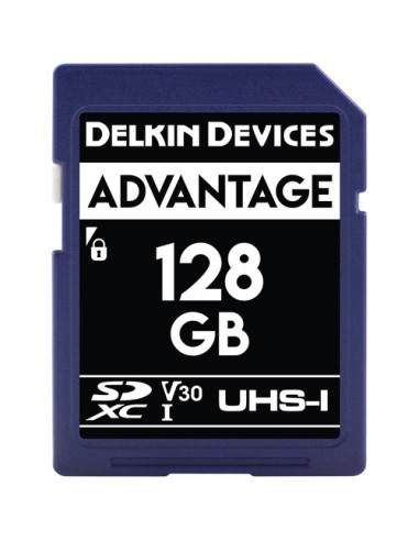 Delkin Devices 128GB Advantage UHS-I SDHC Memory Card