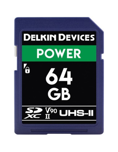 Delkin Devices 64GB POWER UHS-II SDXC Memory Card