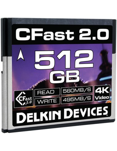 Delkin Devices CFAST 512 GB PRIME