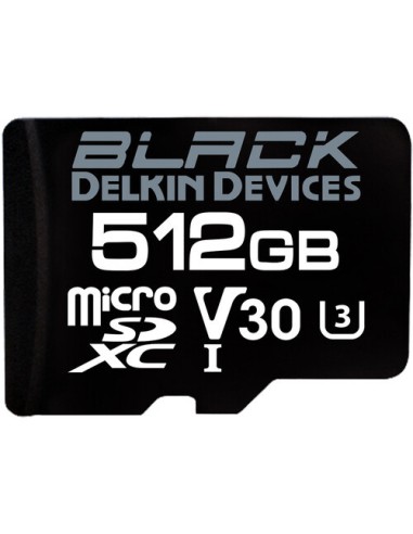 Delkin Devices 512GB BLACK USH-I C10 U3 V30