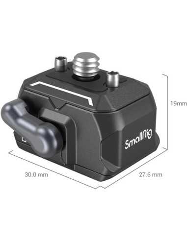 SmallRig 3513C Drop-In HawkLock Mini Quick Release System with Locating Pins