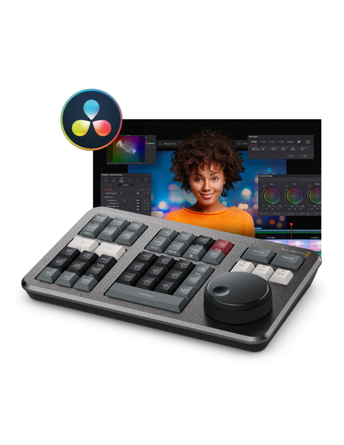 中古】 Blackmagic Design 遅し DaVinci Resolve Speed Editor