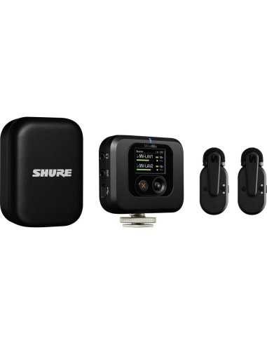 Shure MoveMic Two Receiver Kit Wireless Lavalier with two-channel receiver