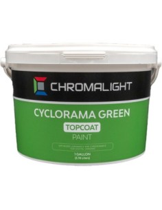 ChromaLight Cyclorama Green Topcoat Paint (1 Gallon) (...