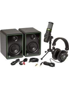 Mackie Pacchetto Creator con Audio Monitor, Microfono USB...