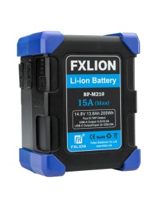 Fxlion BP-M210 Shockproof 210Wh V-Lock Battery 15A, 4xD-Tap