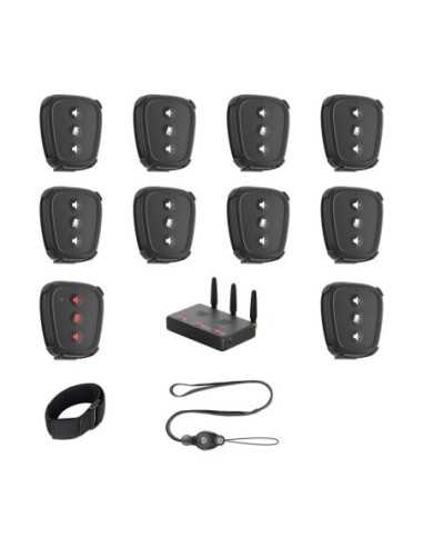 CAME-TV Nano, A Small Digital Wireless Intercom Pod - NANO 10PCS KIT(with Hub)