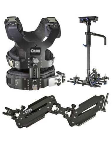 CAME-TV Pro Camera Carbon Stabilizer with Support Vest and Support Arm