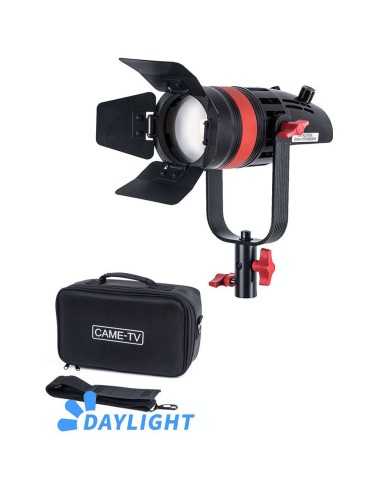 CAME-TV 1 Pc CAME-TV Q-55W Boltzen 55w High Output Fresnel Focusable LED Daylight With Bag