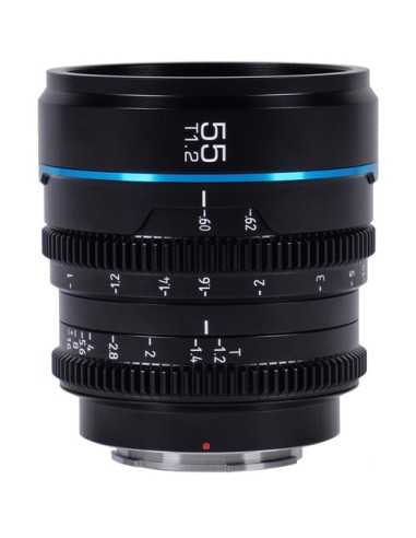 Sirui Obiettivo 55MM T1.2 S35 APS-C Nightwalker Manual Focus Cine Lens (E-Mount Black)