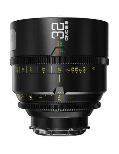 DZOFilm 32mm T2.8 Gnosis Macro Prime Lens (LPL with PL & EF Mounts, Feet)