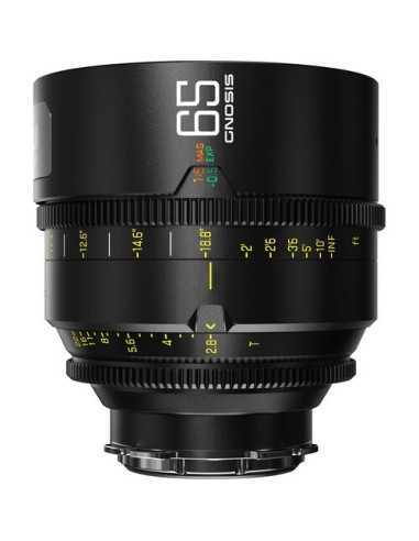 DZOFilm 65mm Gnosis T2.8 Gnosis Macro Prime Lens (LPL with PL & EF Mounts, Feet)