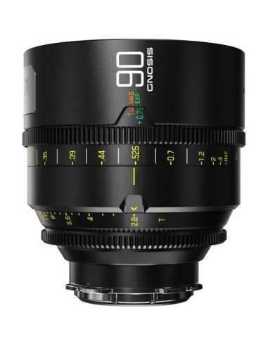 DZOFilm 90mm T2.8 Gnosis Macro Prime Lens (LPL with PL & EF Mounts, Meters)