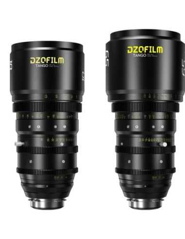 DZOFilm Tango 18-90mm T2.9 & 65-280mm T2.9-4 S35 Zoom Lens Bundle (ARRI PL & Canon EF, Meters)