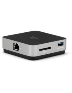 OWC 6-Port Travel Dock 100W- Space Gray (ethernet)