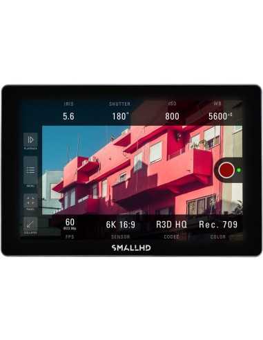 SmallHD Cine 7 Touchscreen On-Camera Monitor con RED Control Kit (L-Series)