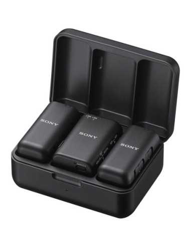 Sony ECM-W3 2-Person Wireless Microphone System with Multi Interface Shoe