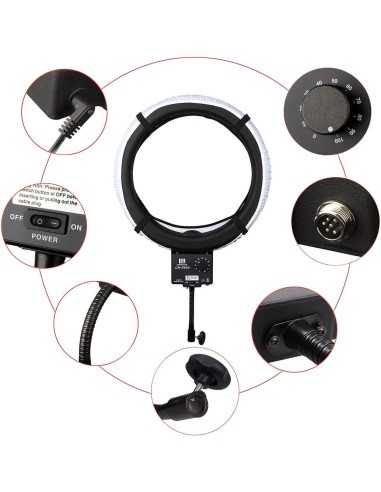 Nanlite HALO 19 KIT CN-R640 LED ring light