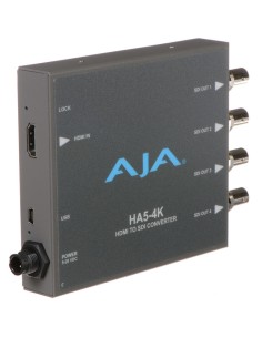 AJA HA5-4K 4K HDMI a 4K SDI Mini-Converter