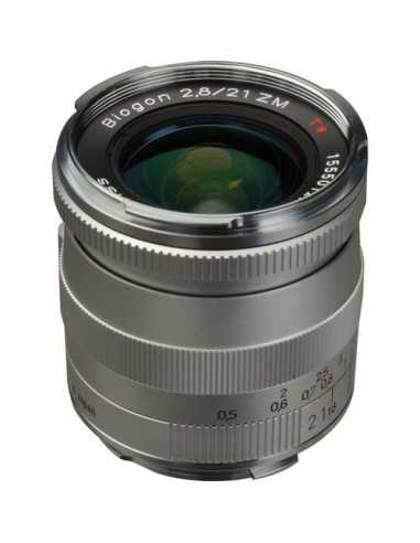 ZEISS Biogon T* 21mm f/2.8 ZM Lens (Silver