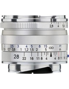 ZEISS Biogon T* 28mm f/2.8 ZM Lens (Silver)