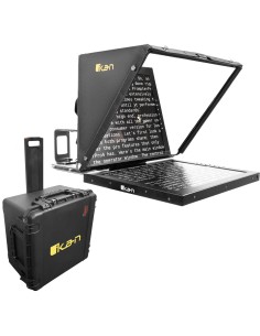 ikan 19" High-Bright SDI Teleprompter con Travel Kit