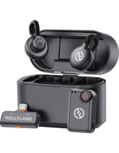 Hollyland LARK M2S DUO 2-Person Wireless Microphone...