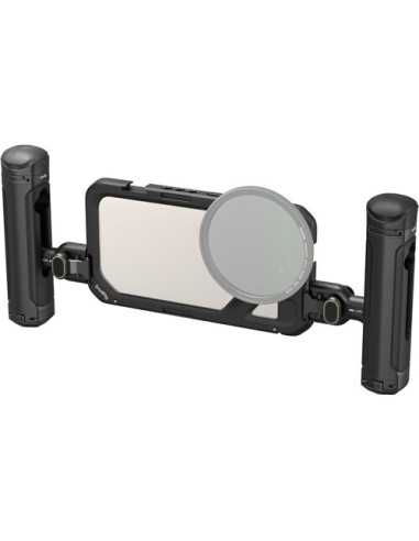 SmallRig Mobile Video Cage con doppie maniglie per iPhone 15 Pro