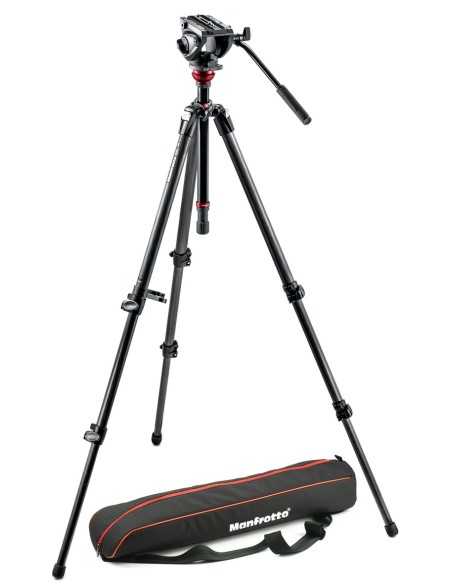 Manfrotto Kit 500, treppiede CF 755CX3, sacca di trasporto