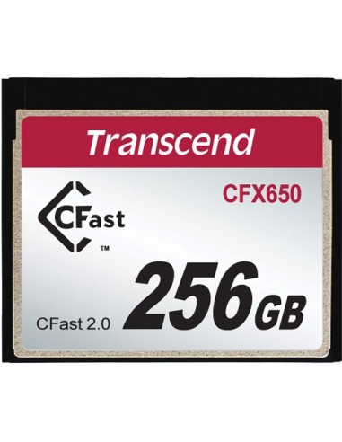 Transcend CFX650 256GB CFast 2.0 Flash Memory Card